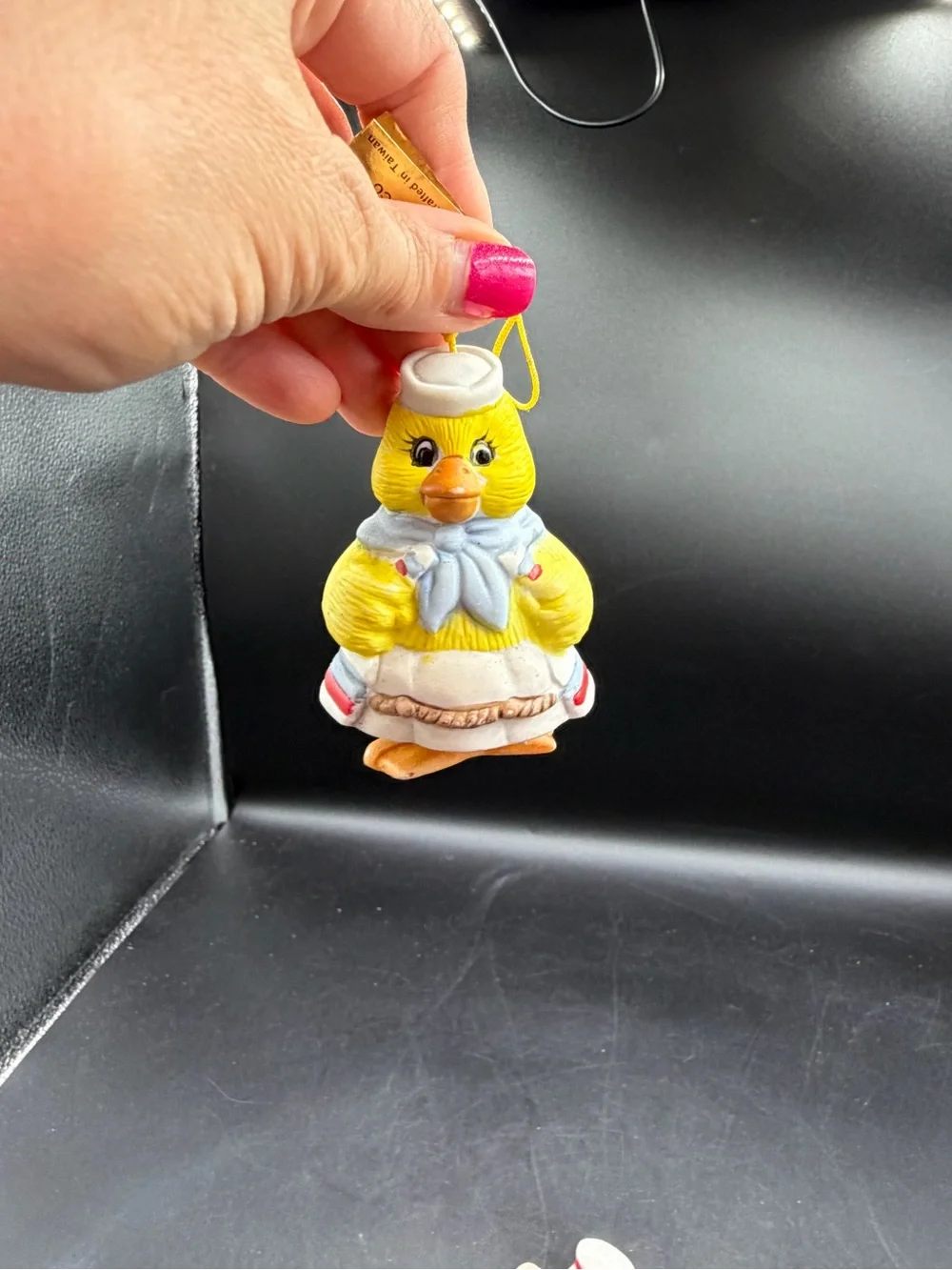Vintage JASCO Xmas Lil Duck & Toys BELLS FIGURINES ORNAMENTS